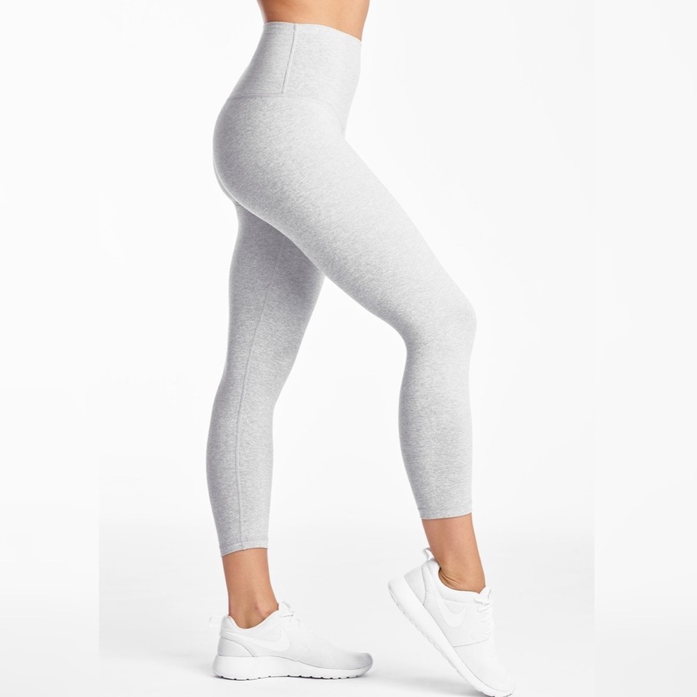 DYI Signature Crop Jersey Moss - Heather Gray